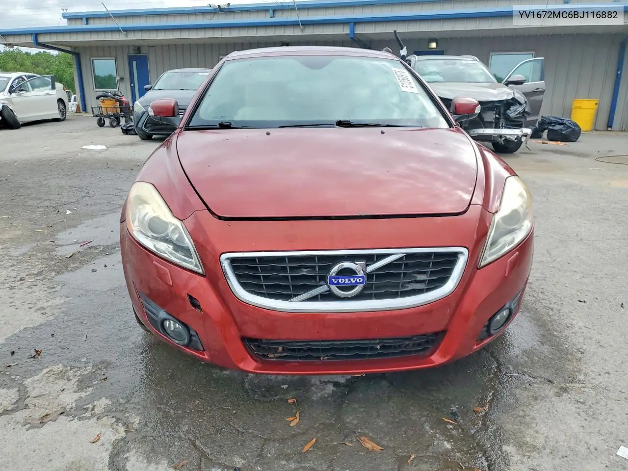 2011 Volvo C70 T5 VIN: YV1672MC6BJ116882 Lot: 51250976