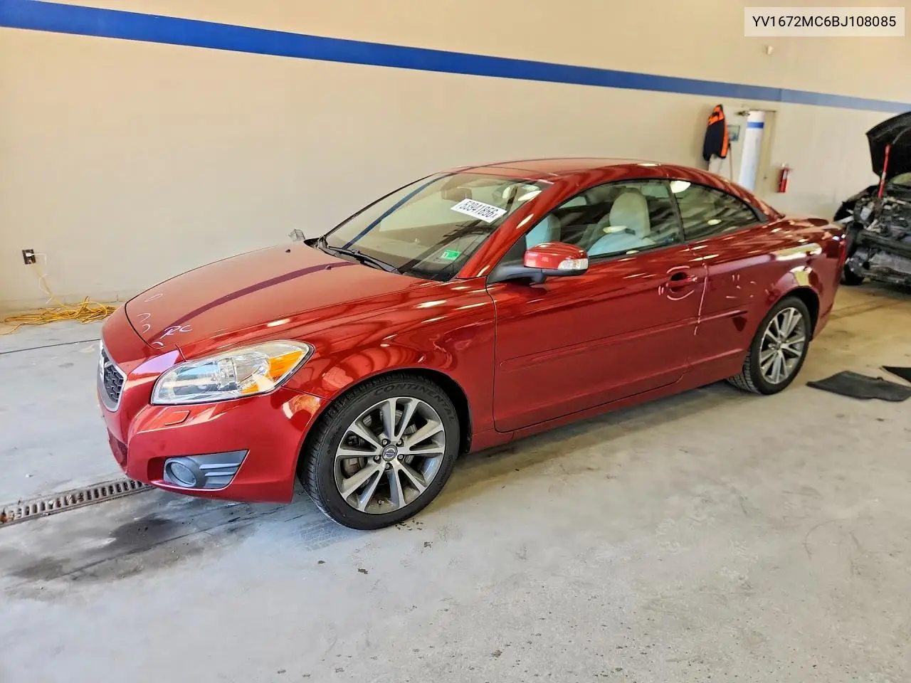 2011 Volvo C70 VIN: YV1672MC6BJ108085 Lot: 53941856