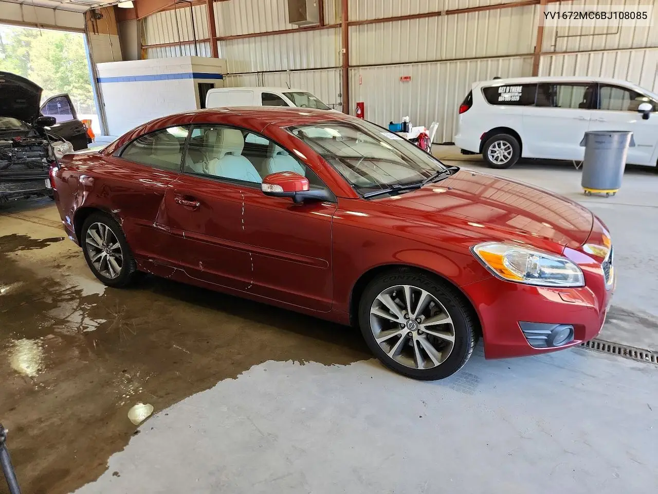2011 Volvo C70 VIN: YV1672MC6BJ108085 Lot: 53941856