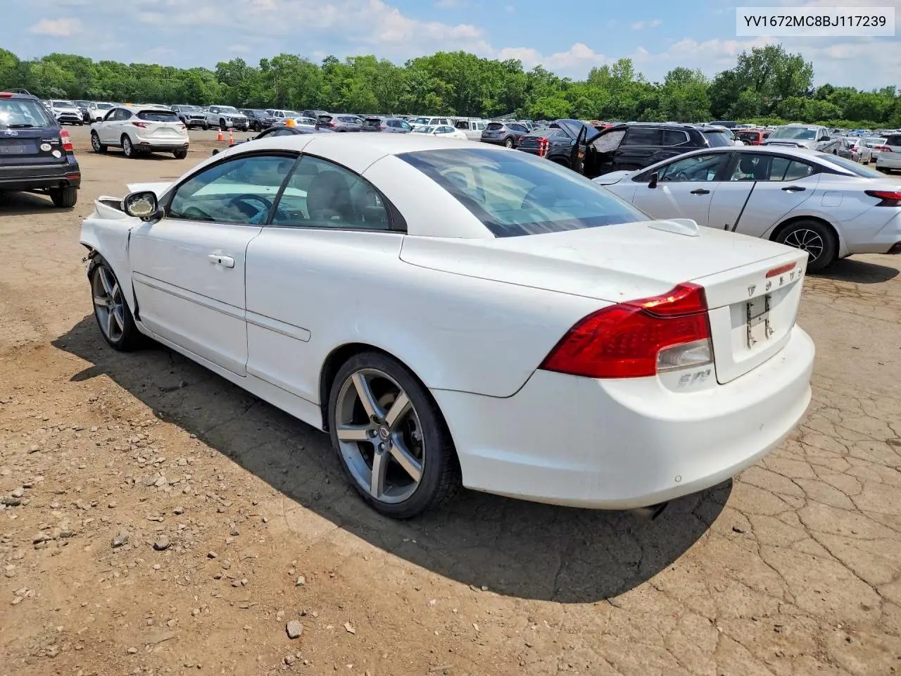 2011 Volvo C70 T5 VIN: YV1672MC8BJ117239 Lot: 56941636