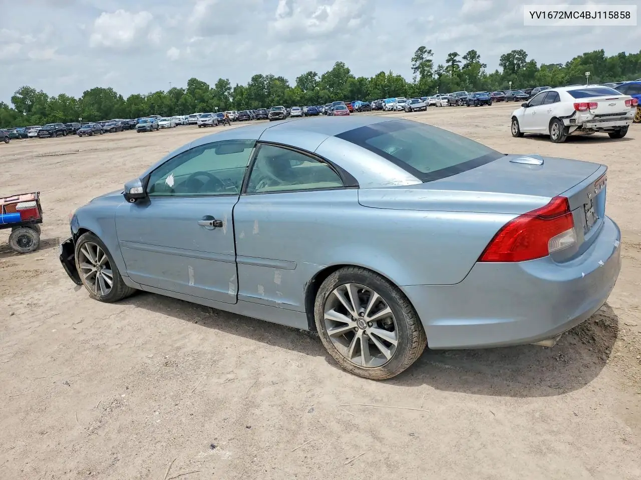 2011 Volvo C70 T5 VIN: YV1672MC4BJ115858 Lot: 60611436
