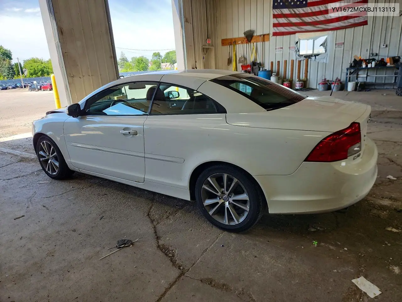 2011 Volvo C70 T5 VIN: YV1672MCXBJ113113 Lot: 60681816