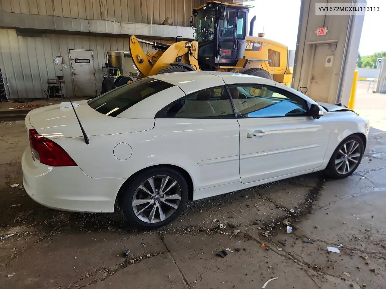 2011 Volvo C70 T5 VIN: YV1672MCXBJ113113 Lot: 60681816
