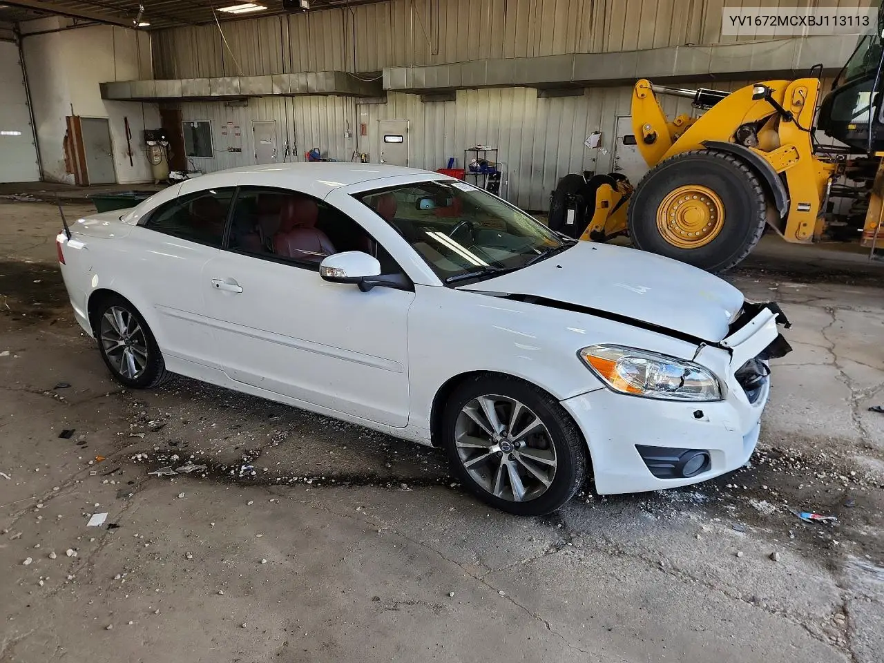 2011 Volvo C70 T5 VIN: YV1672MCXBJ113113 Lot: 60681816