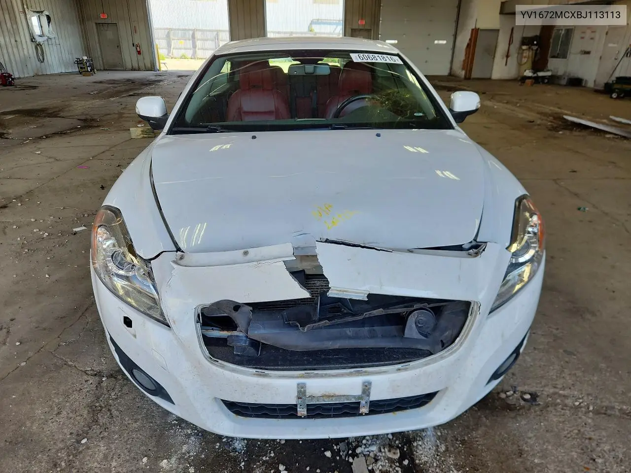 2011 Volvo C70 T5 VIN: YV1672MCXBJ113113 Lot: 60681816