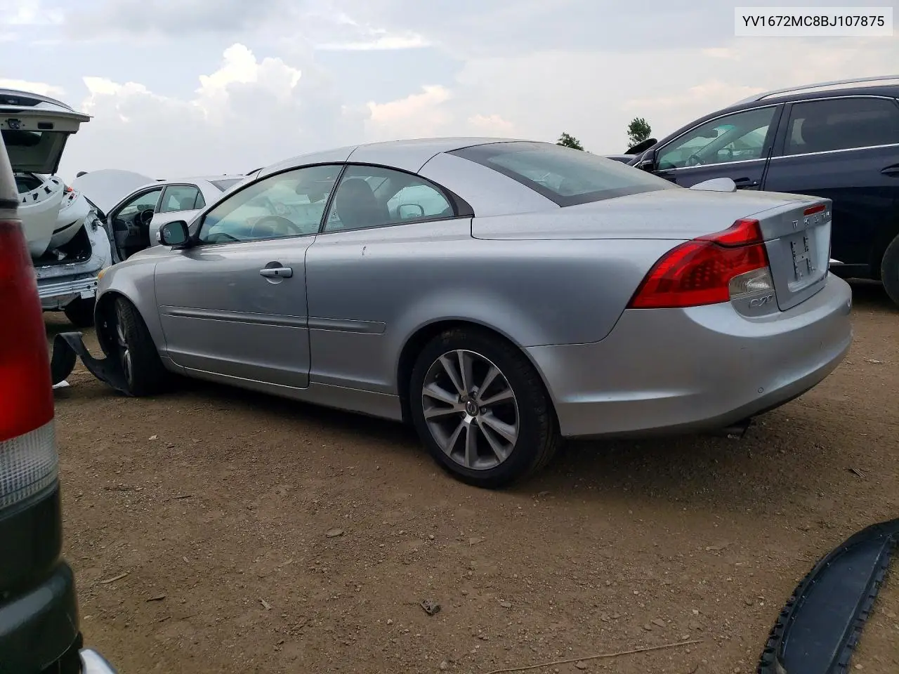 2011 Volvo C70 T5 VIN: YV1672MC8BJ107875 Lot: 61478276
