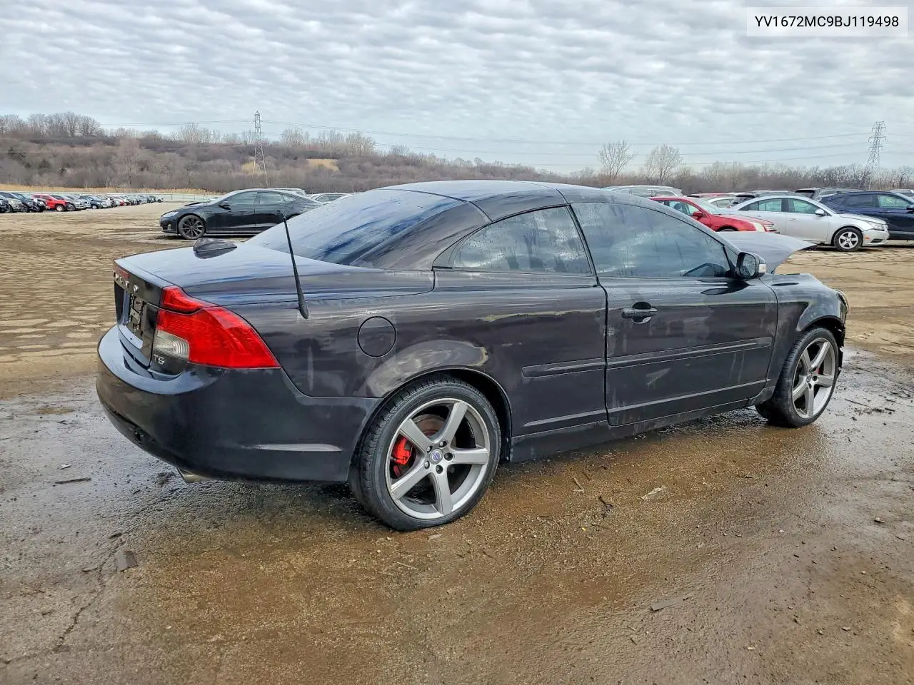 2011 Volvo C70 T5 VIN: YV1672MC9BJ119498 Lot: 79346765