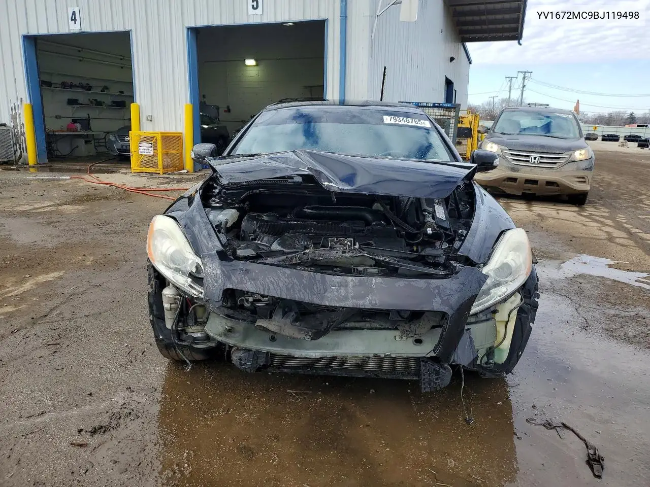 2011 Volvo C70 T5 VIN: YV1672MC9BJ119498 Lot: 79346765