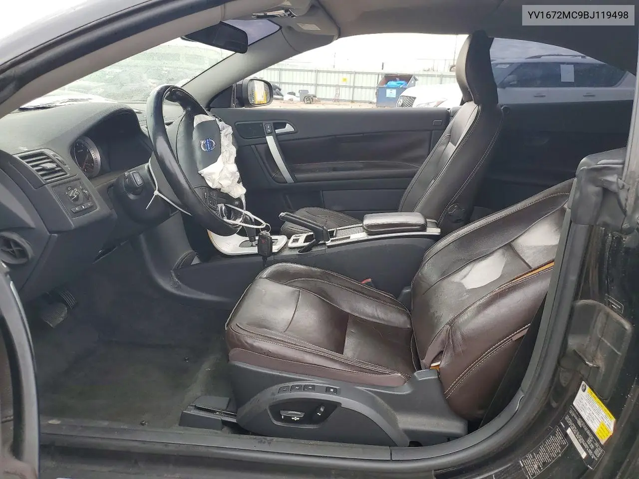 2011 Volvo C70 T5 VIN: YV1672MC9BJ119498 Lot: 79346765