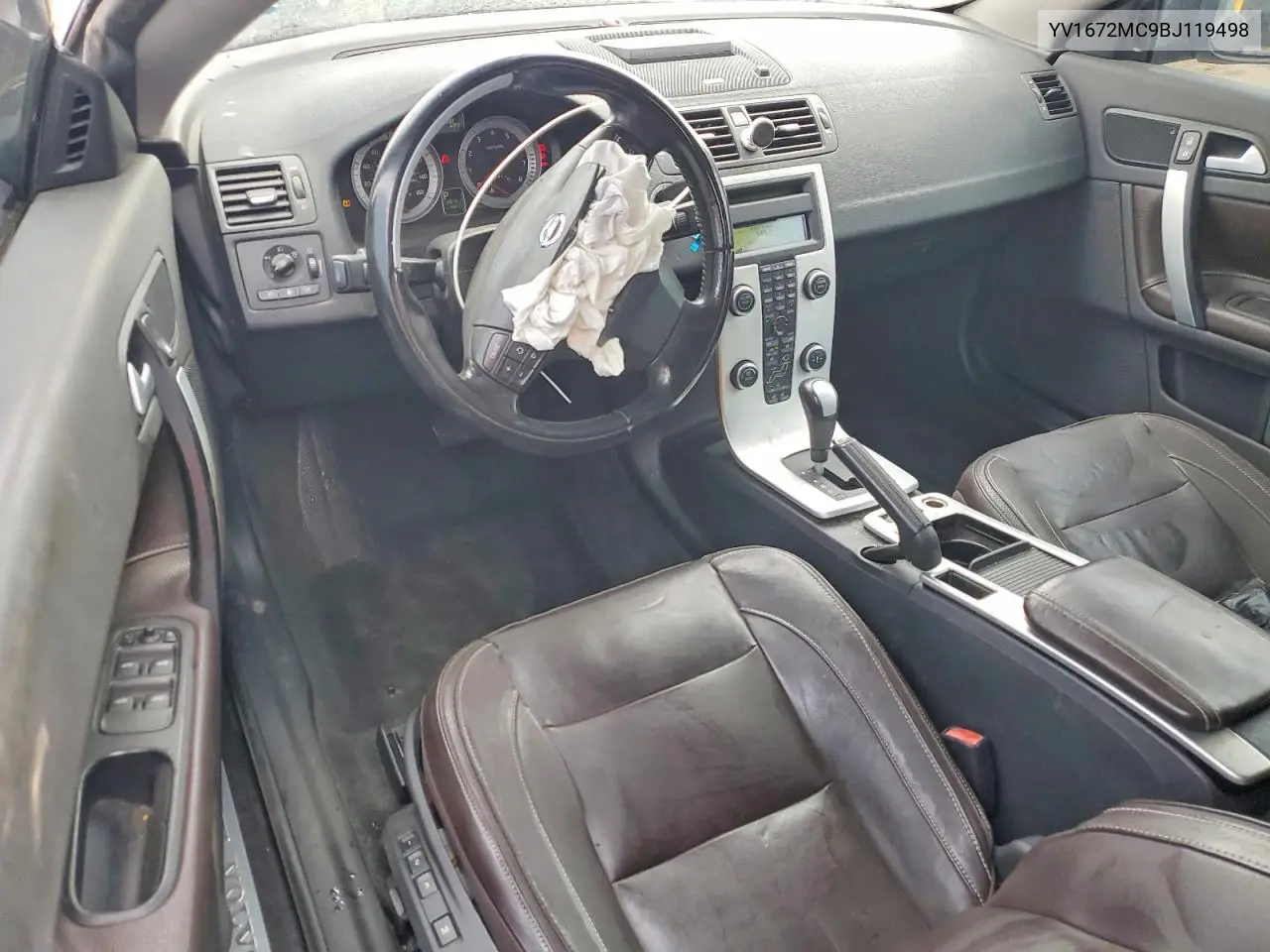 2011 Volvo C70 T5 VIN: YV1672MC9BJ119498 Lot: 79346765