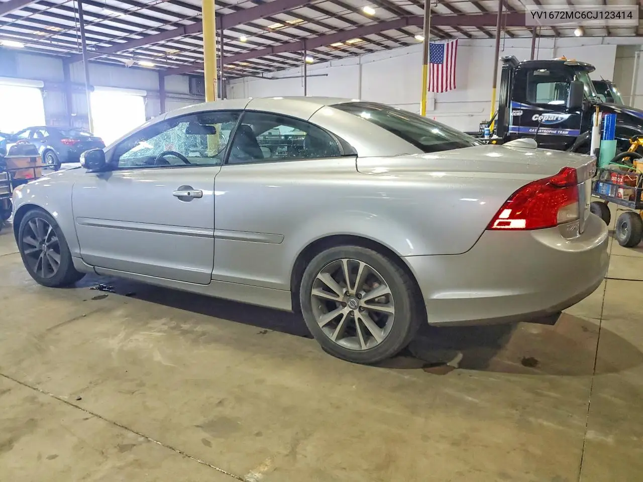 2012 Volvo C70 T5 VIN: YV1672MC6CJ123414 Lot: 56734566