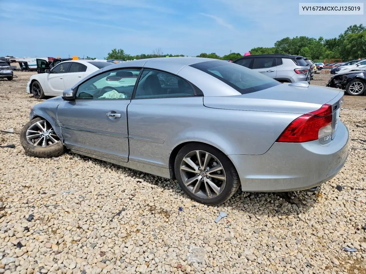 2012 Volvo C70 T5 VIN: YV1672MCXCJ125019 Lot: 60389886