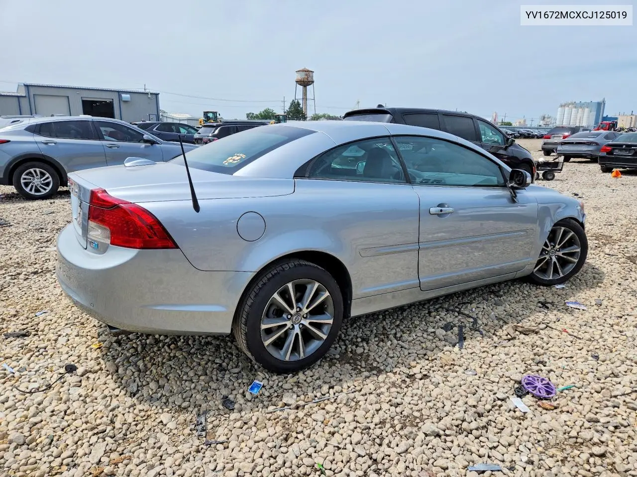 2012 Volvo C70 T5 VIN: YV1672MCXCJ125019 Lot: 60389886