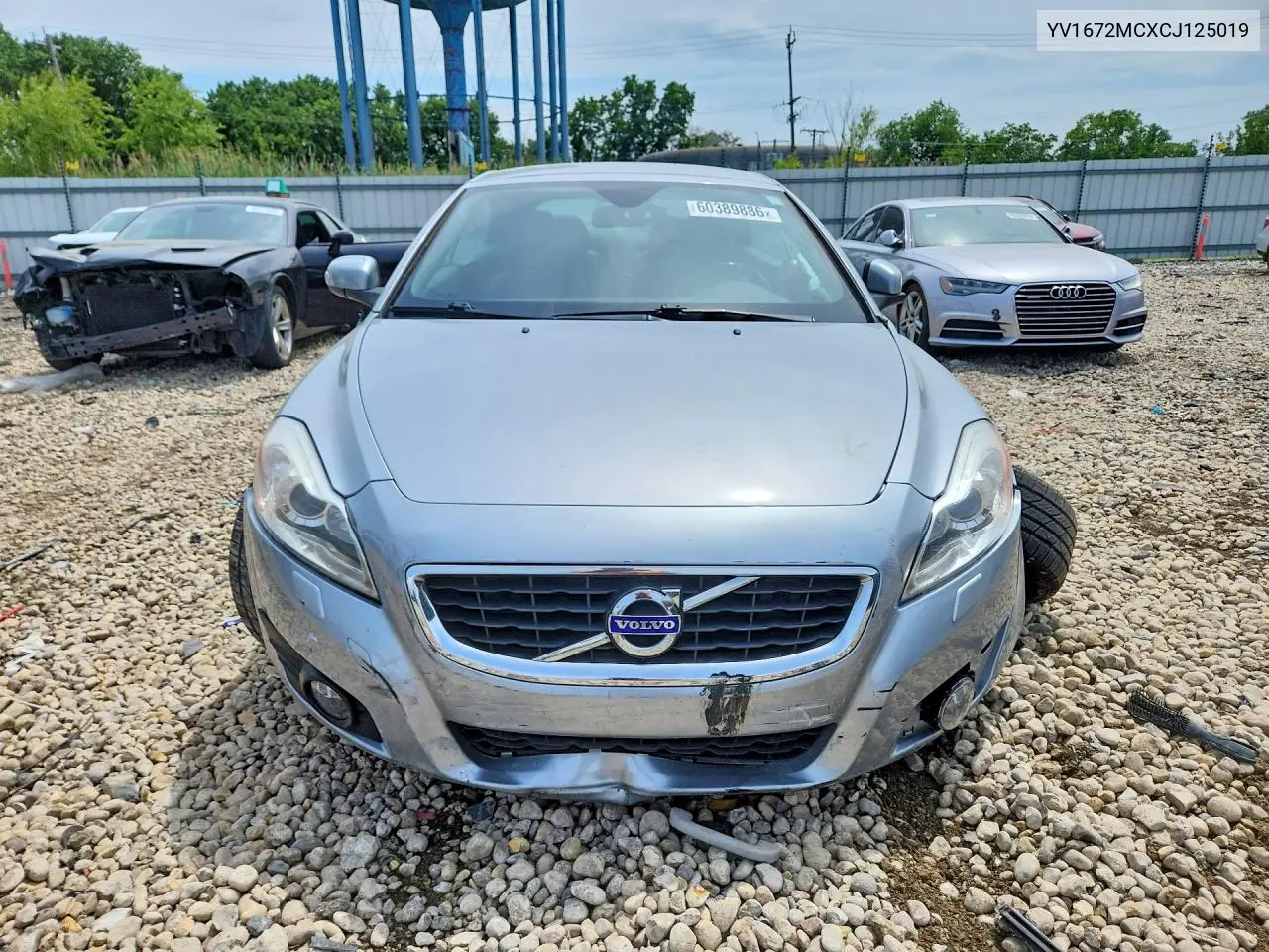 2012 Volvo C70 T5 VIN: YV1672MCXCJ125019 Lot: 60389886