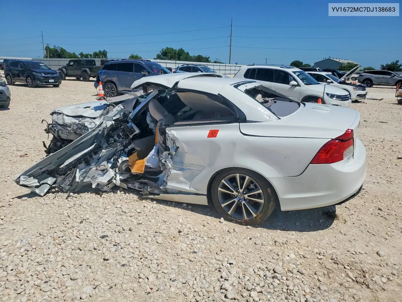 2013 Volvo C70 T5 VIN: YV1672MC7DJ138683 Lot: 55361336