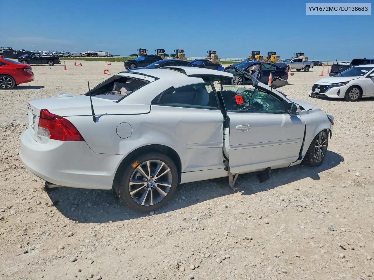 2013 Volvo C70 T5 VIN: YV1672MC7DJ138683 Lot: 55361336