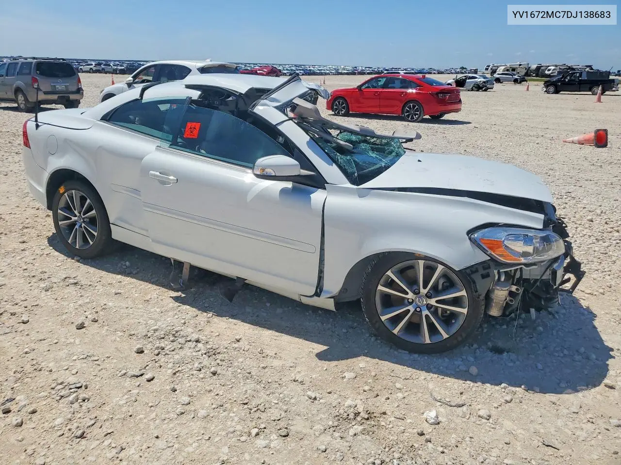 2013 Volvo C70 T5 VIN: YV1672MC7DJ138683 Lot: 55361336