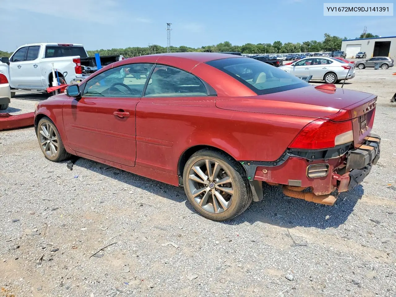 2013 Volvo C70 T5 VIN: YV1672MC9DJ141391 Lot: 55936646