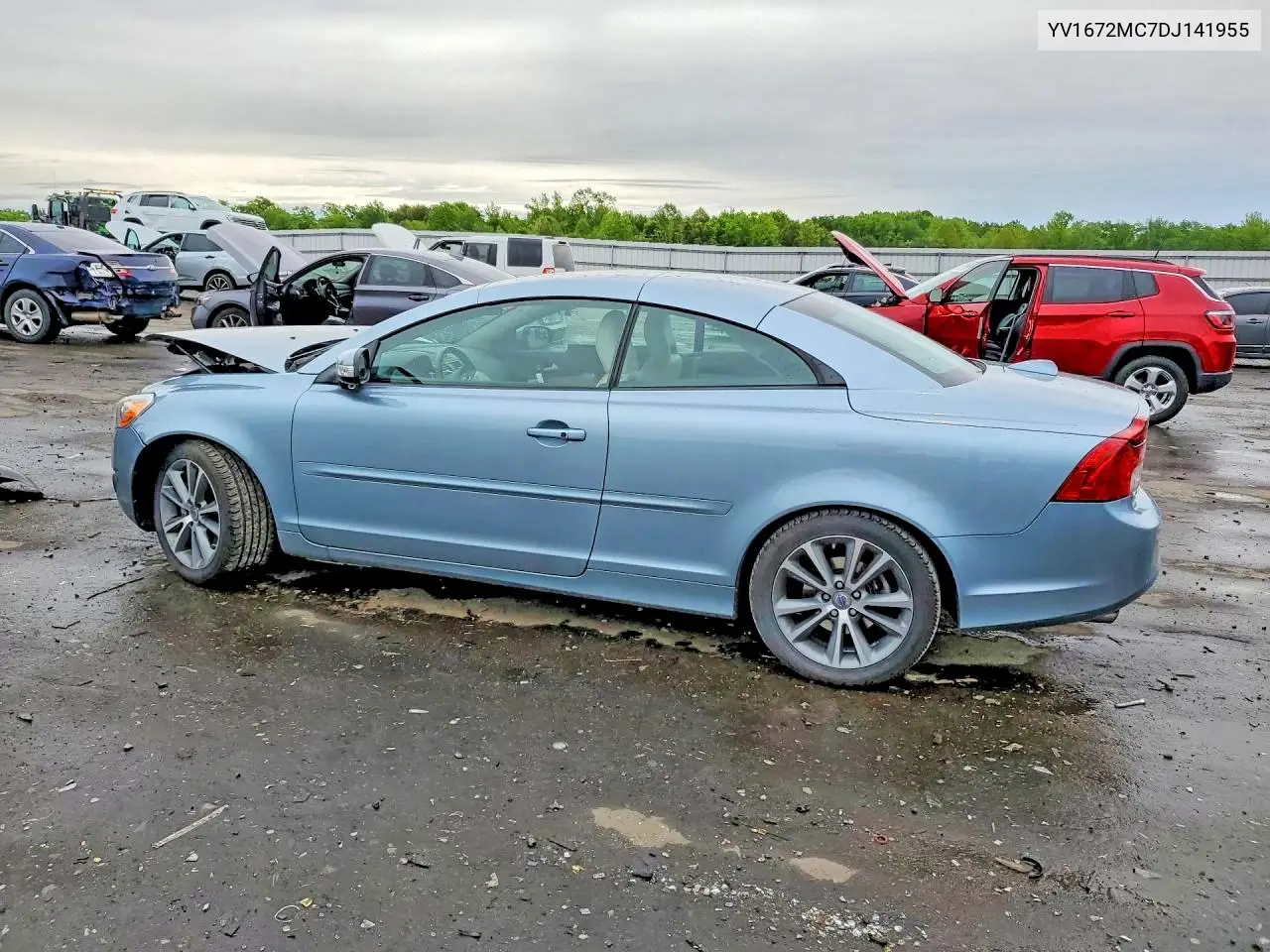 2013 Volvo C70 T5 VIN: YV1672MC7DJ141955 Lot: 56706536