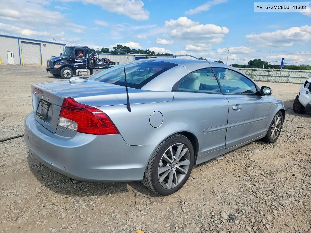 2013 Volvo C70 T5 VIN: YV1672MC8DJ141303 Lot: 57504236