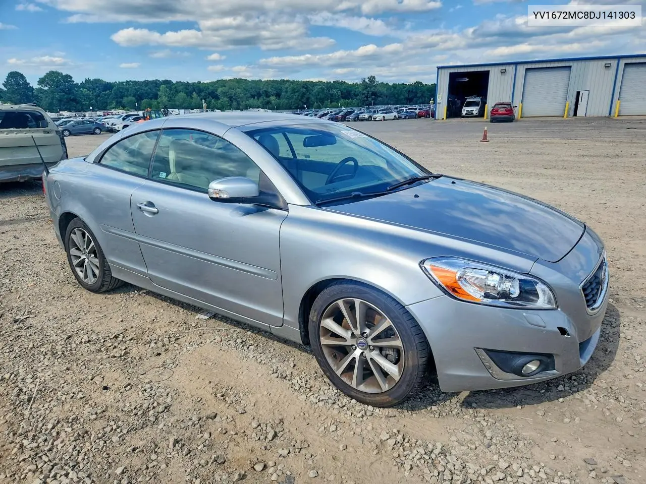 2013 Volvo C70 T5 VIN: YV1672MC8DJ141303 Lot: 57504236