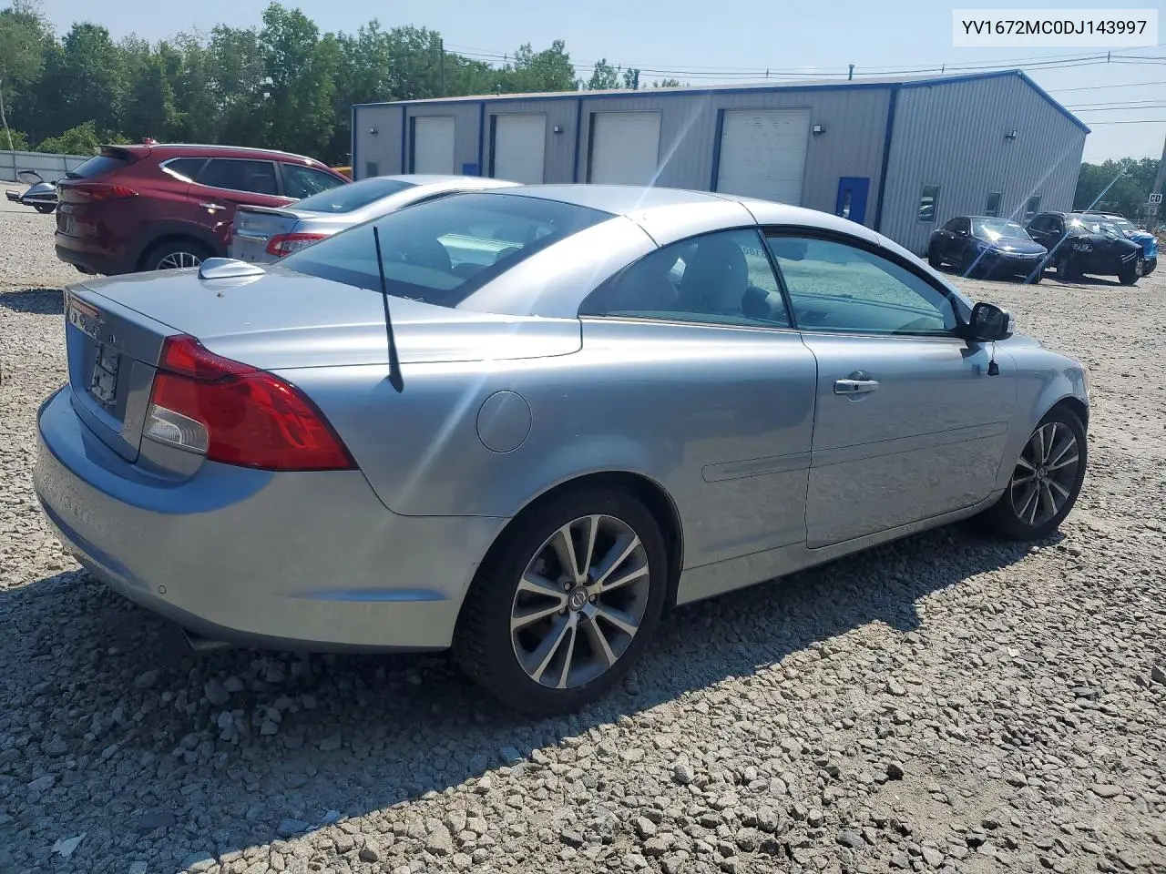 2013 Volvo C70 T5 VIN: YV1672MC0DJ143997 Lot: 58180776