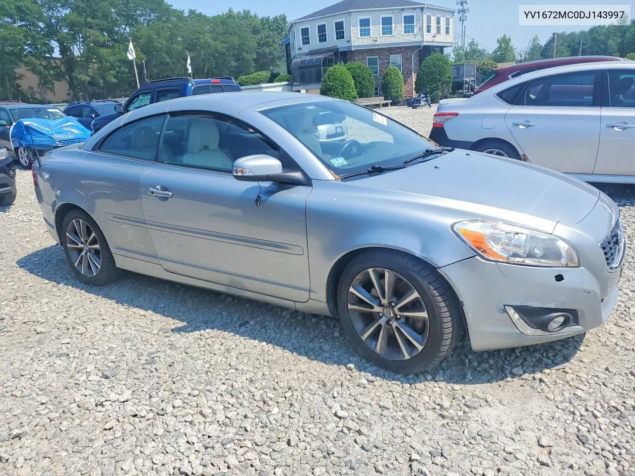 2013 Volvo C70 T5 VIN: YV1672MC0DJ143997 Lot: 58180776
