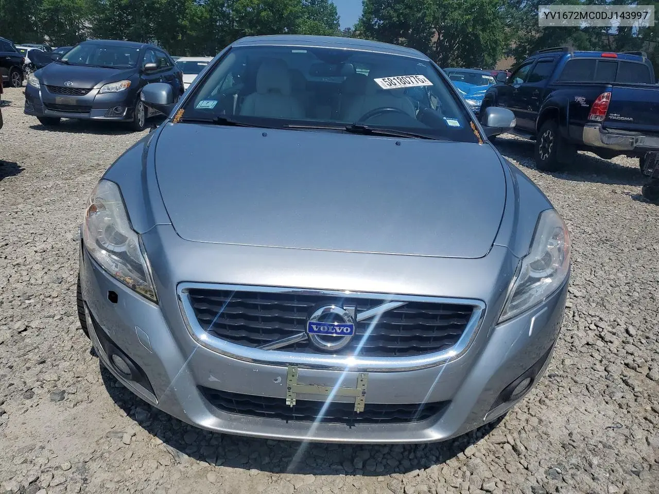 2013 Volvo C70 T5 VIN: YV1672MC0DJ143997 Lot: 58180776