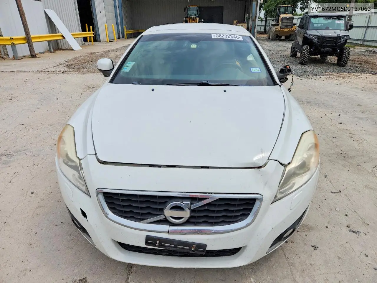 2013 Volvo C70 T5 VIN: YV1672MC5DJ137063 Lot: 58292346