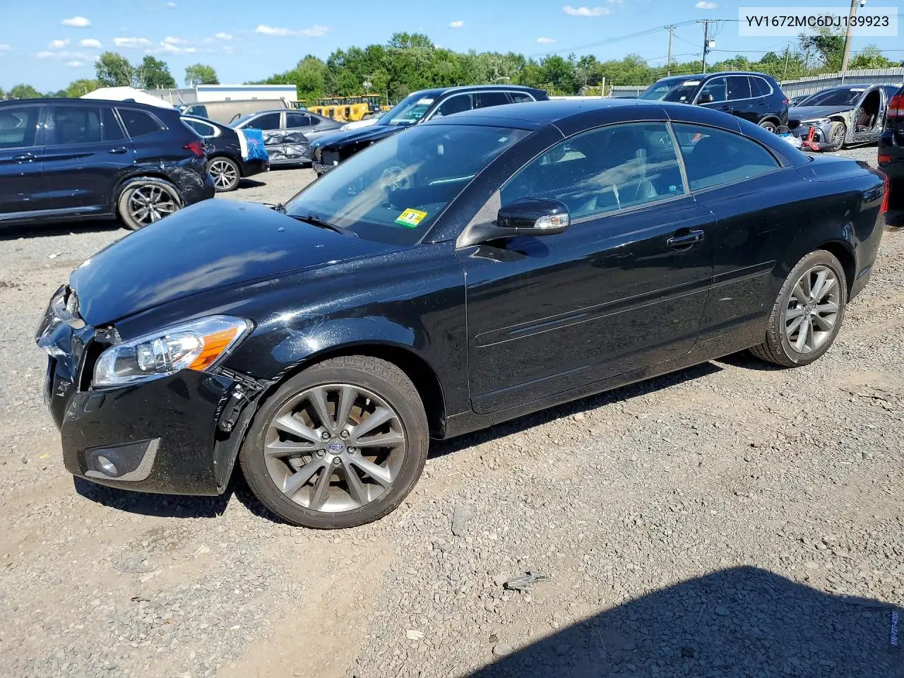 2013 Volvo C70 T5 VIN: YV1672MC6DJ139923 Lot: 60089196