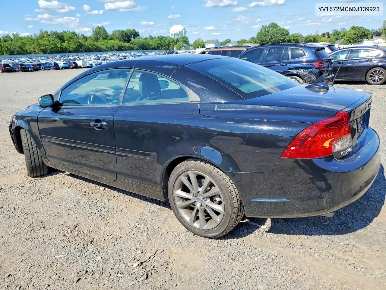 2013 Volvo C70 T5 VIN: YV1672MC6DJ139923 Lot: 60089196