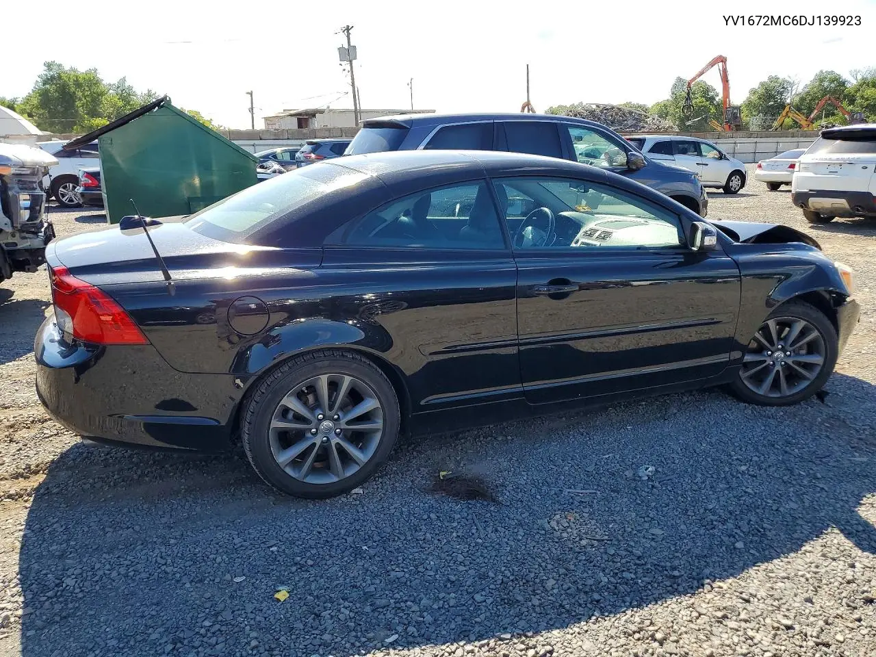 2013 Volvo C70 T5 VIN: YV1672MC6DJ139923 Lot: 60089196