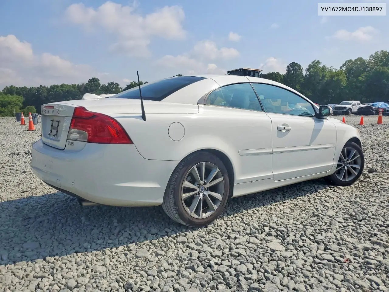 2013 Volvo C70 T5 VIN: YV1672MC4DJ138897 Lot: 60452316