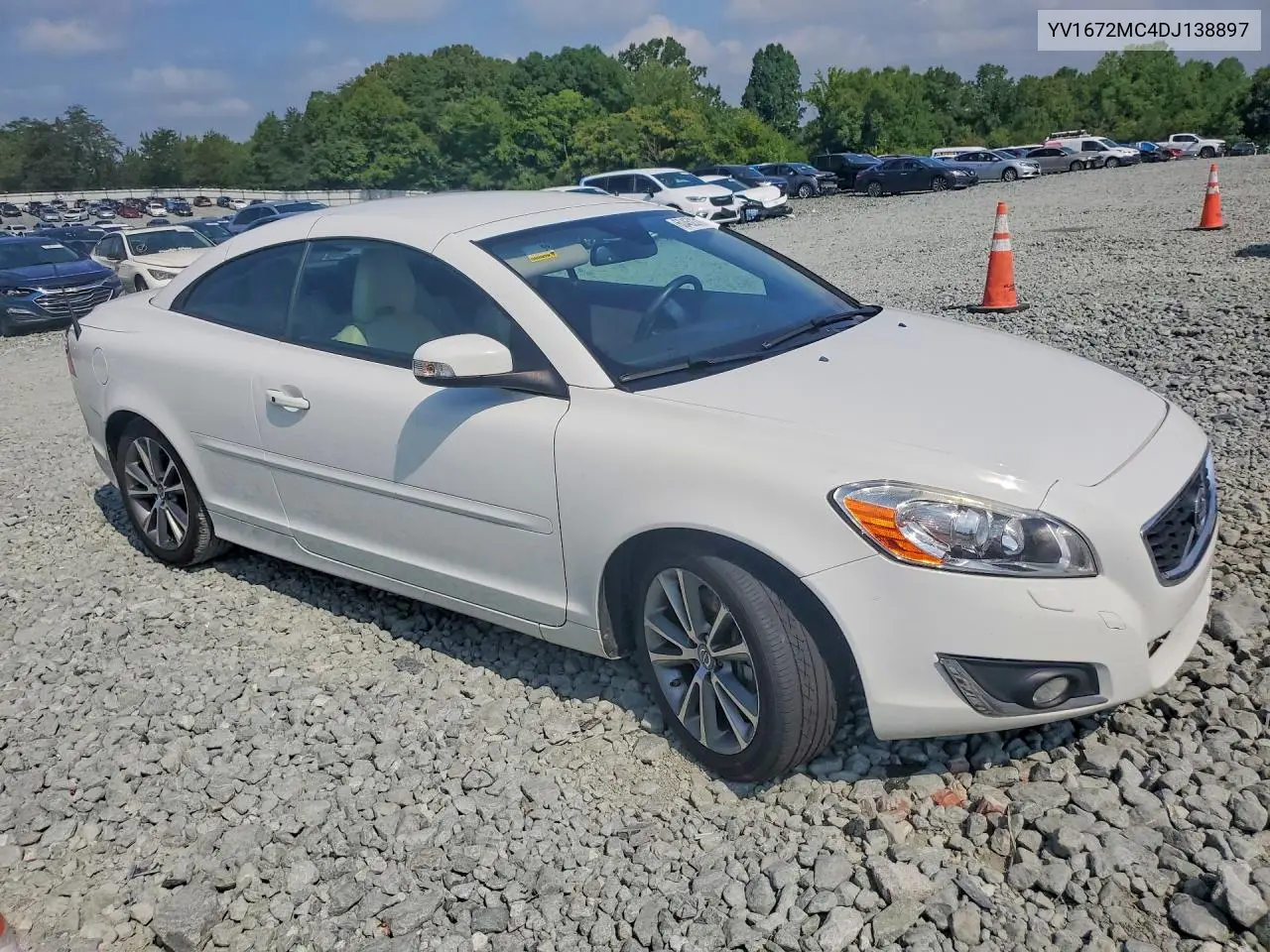 2013 Volvo C70 T5 VIN: YV1672MC4DJ138897 Lot: 60452316