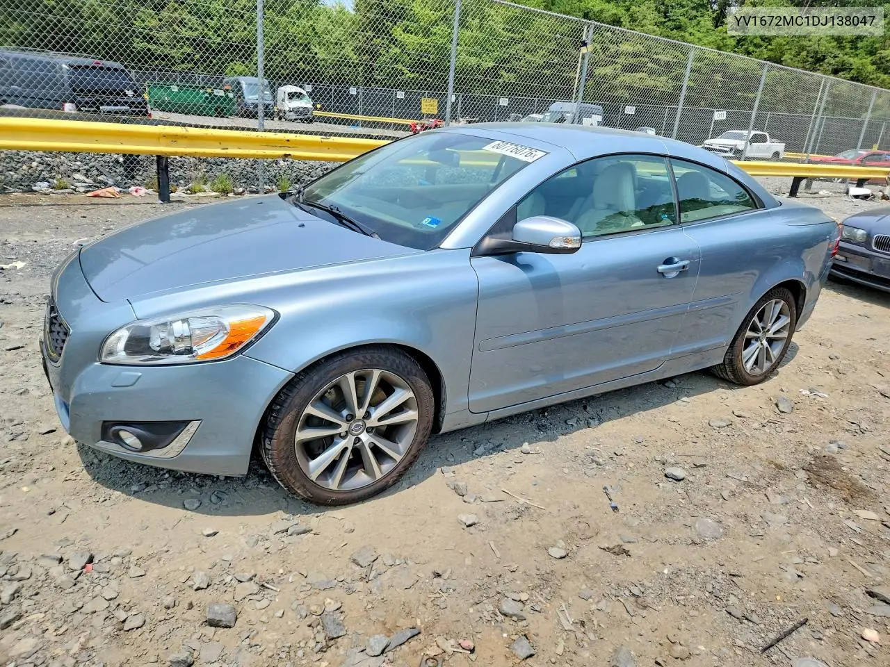 2013 Volvo C70 T5 VIN: YV1672MC1DJ138047 Lot: 60776076