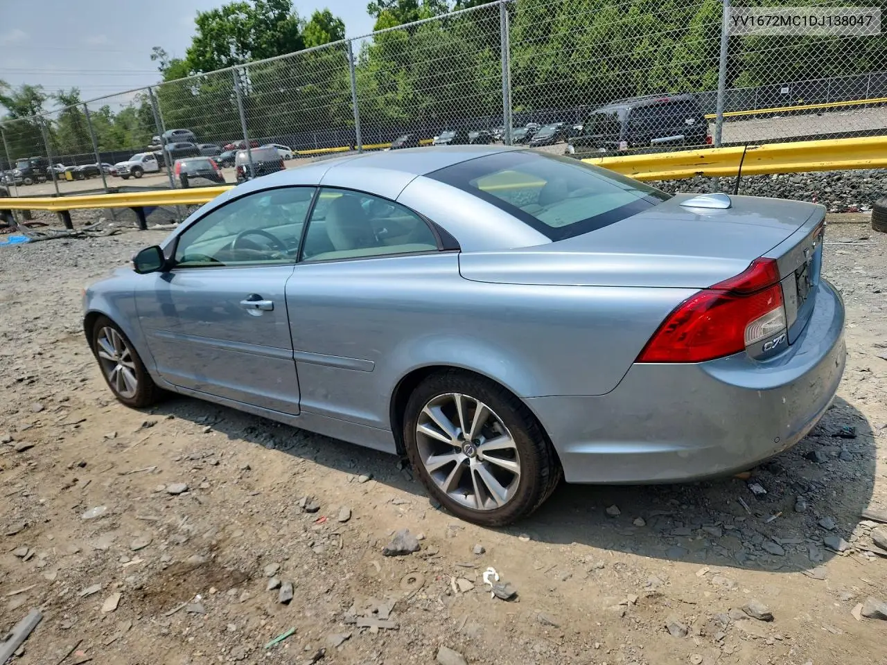 2013 Volvo C70 T5 VIN: YV1672MC1DJ138047 Lot: 60776076
