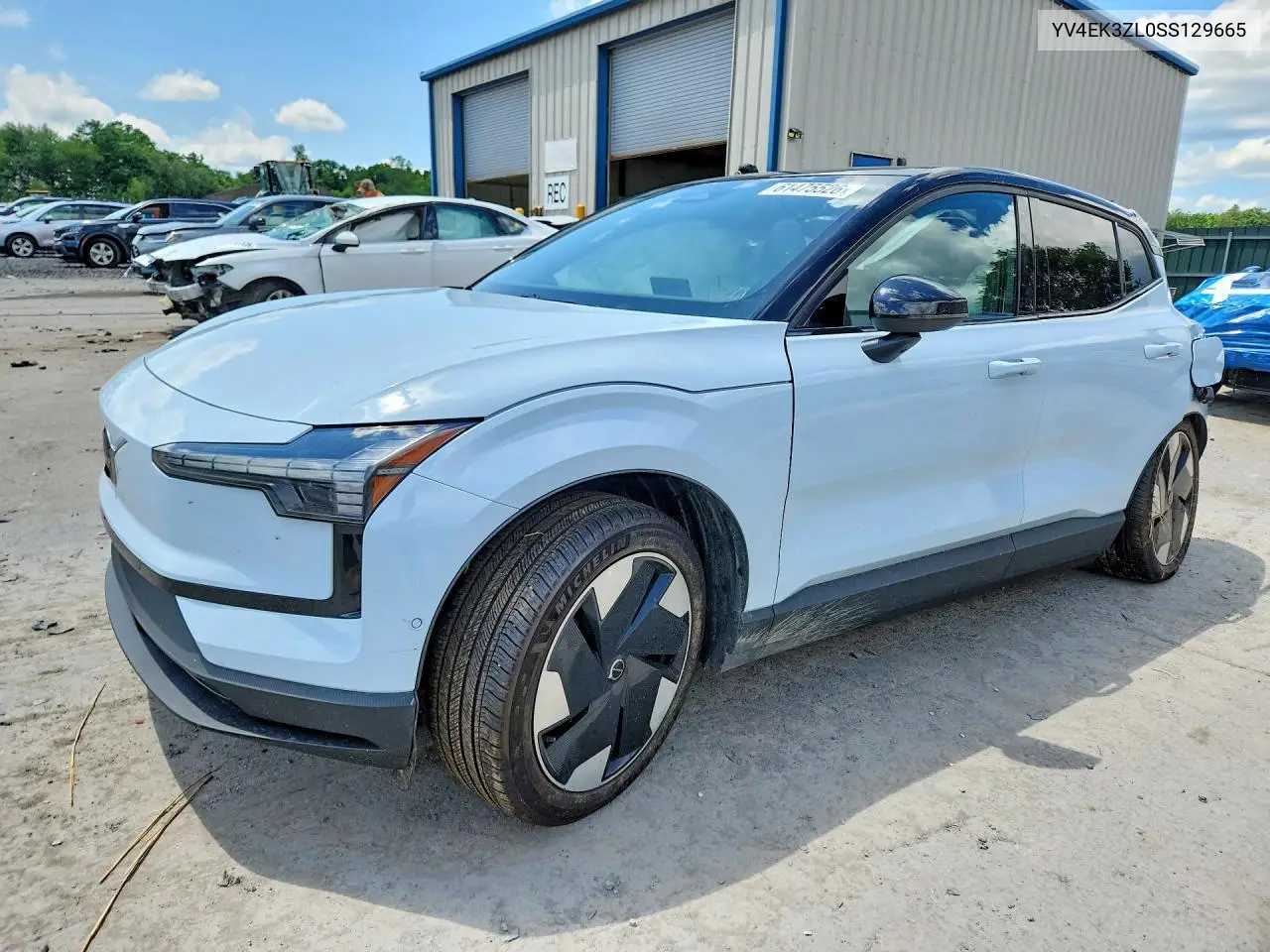 2025 Volvo Ex30 Ultra VIN: YV4EK3ZL0SS129665 Lot: 61475526