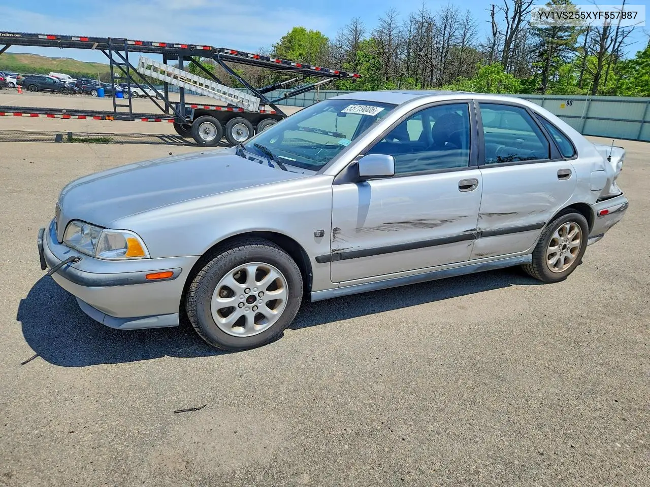 2000 Volvo S40 2.4I VIN: YV1VS255XYF557887 Lot: 55719006
