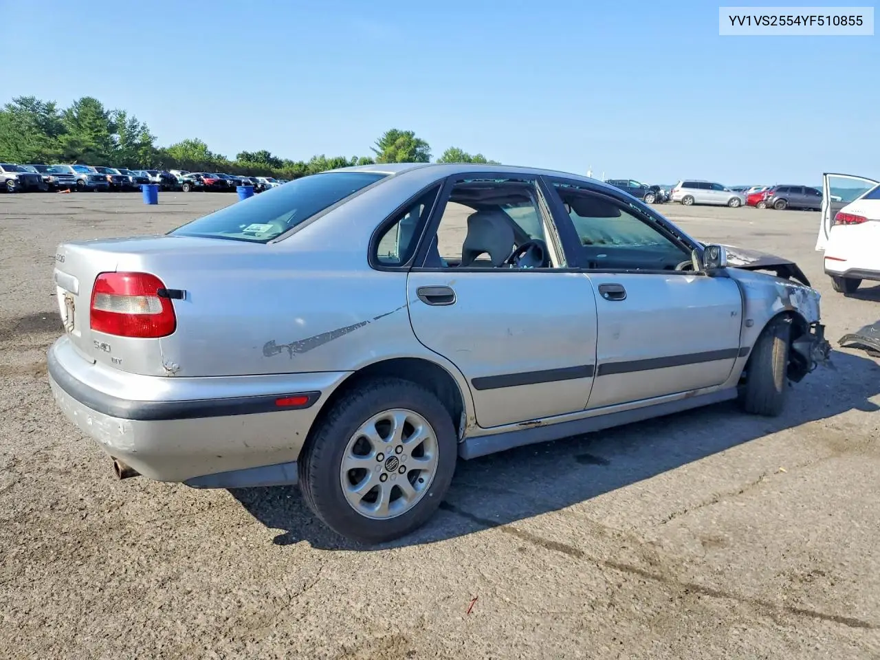 2000 Volvo S40 VIN: YV1VS2554YF510855 Lot: 61384776