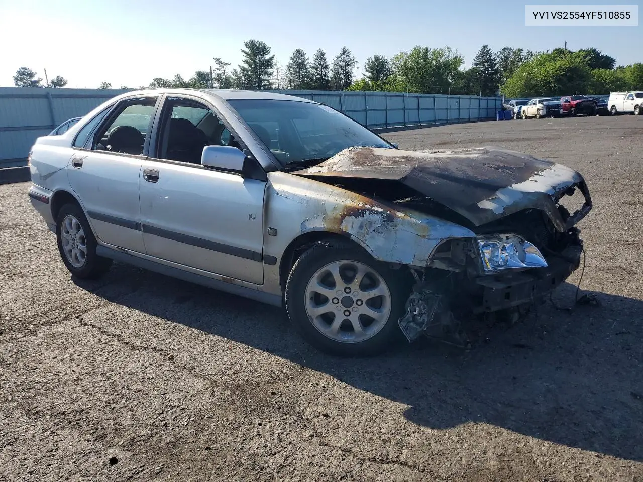 2000 Volvo S40 VIN: YV1VS2554YF510855 Lot: 61384776