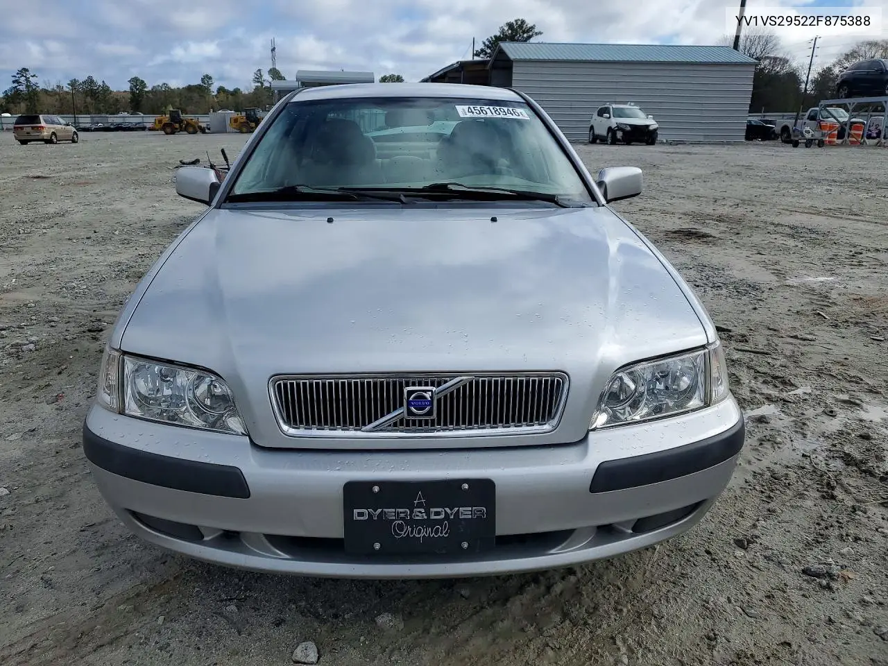 2002 Volvo S40 1.9T VIN: YV1VS29522F875388 Lot: 45618946