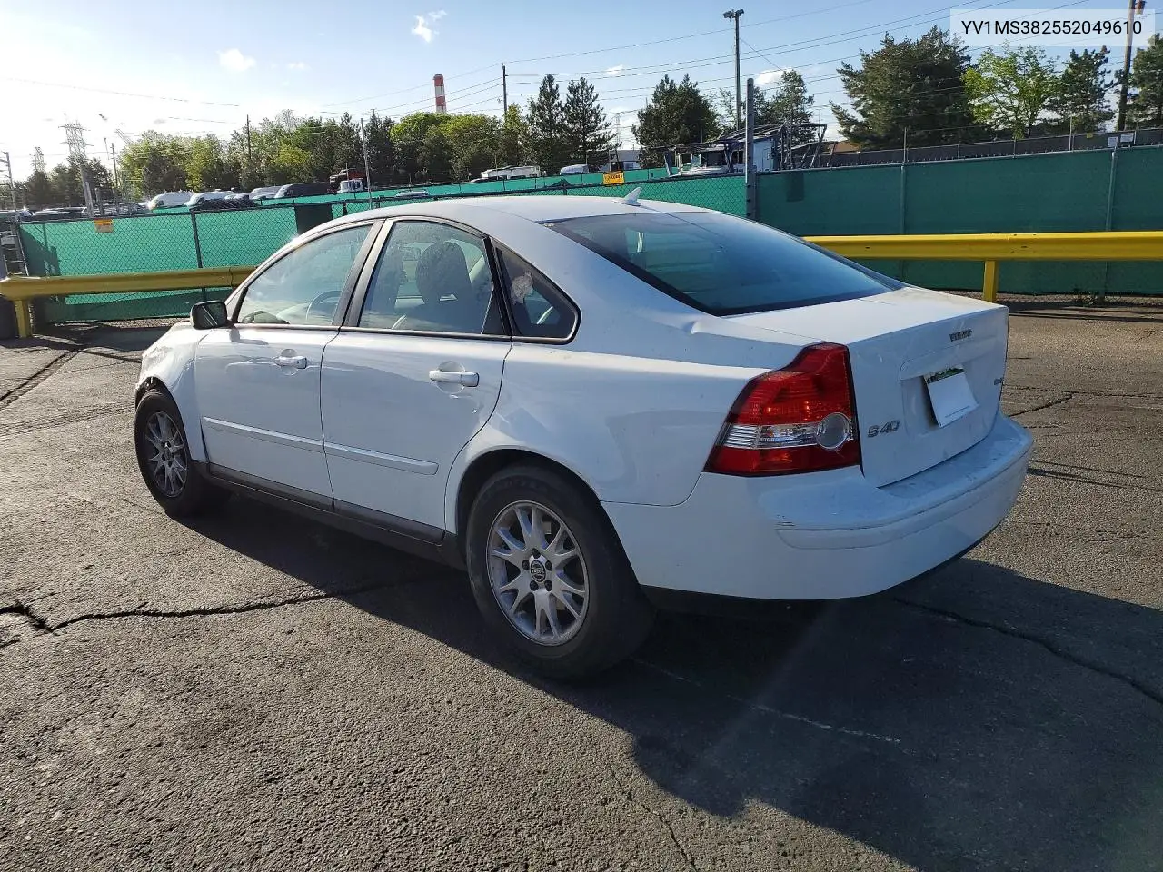2005 Volvo S40 2.4I VIN: YV1MS382552049610 Lot: 50411066