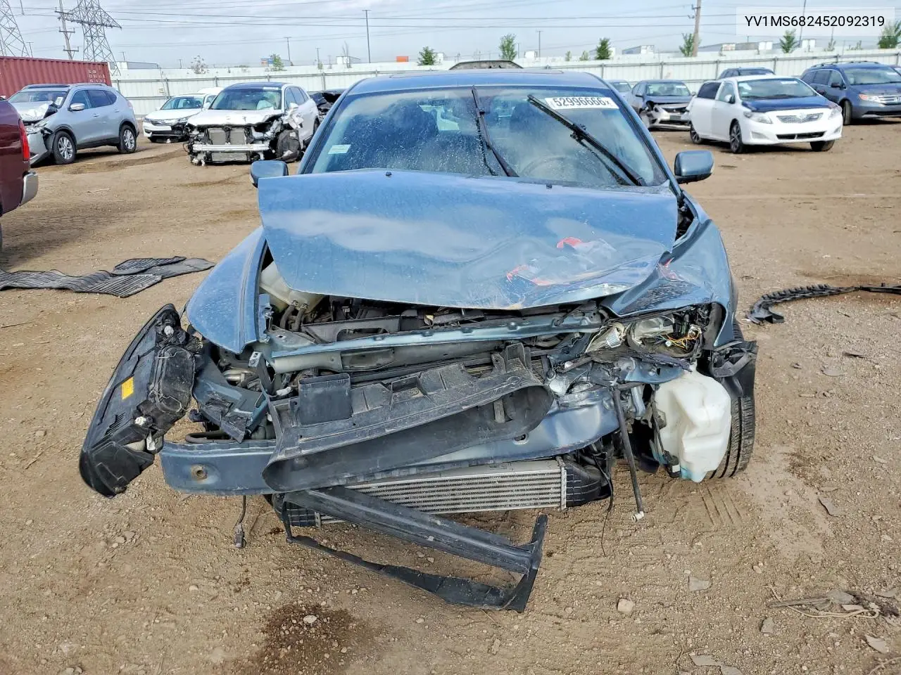 2005 Volvo S40 T5 VIN: YV1MS682452092319 Lot: 52996666