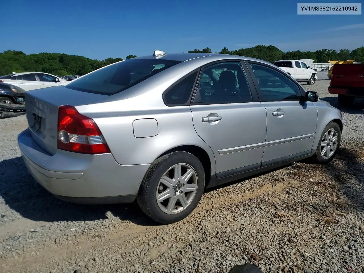 2006 Volvo S40 2.4I VIN: YV1MS382162210942 Lot: 50299706