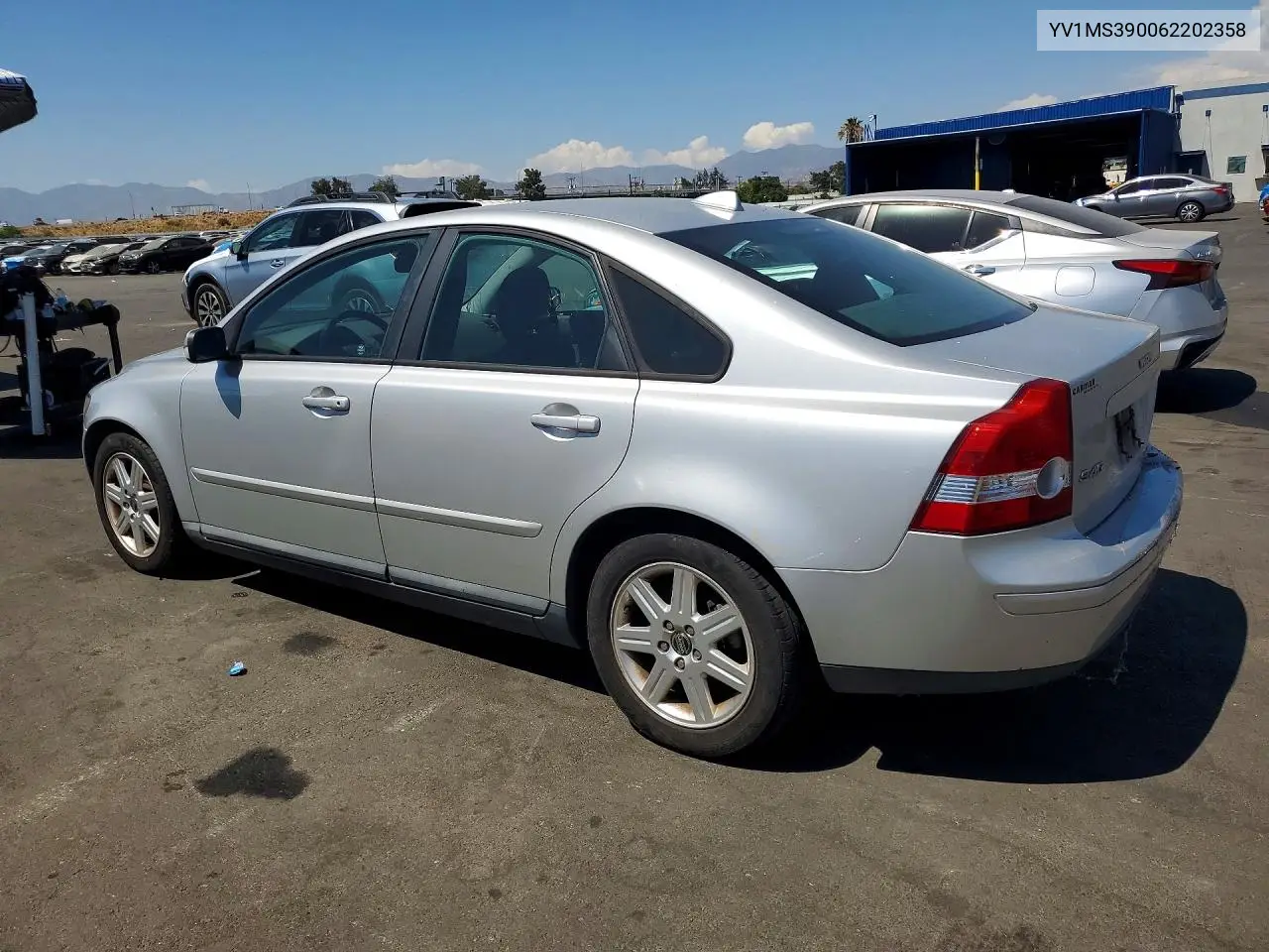 2006 Volvo S40 2.4I VIN: YV1MS390062202358 Lot: 60900116