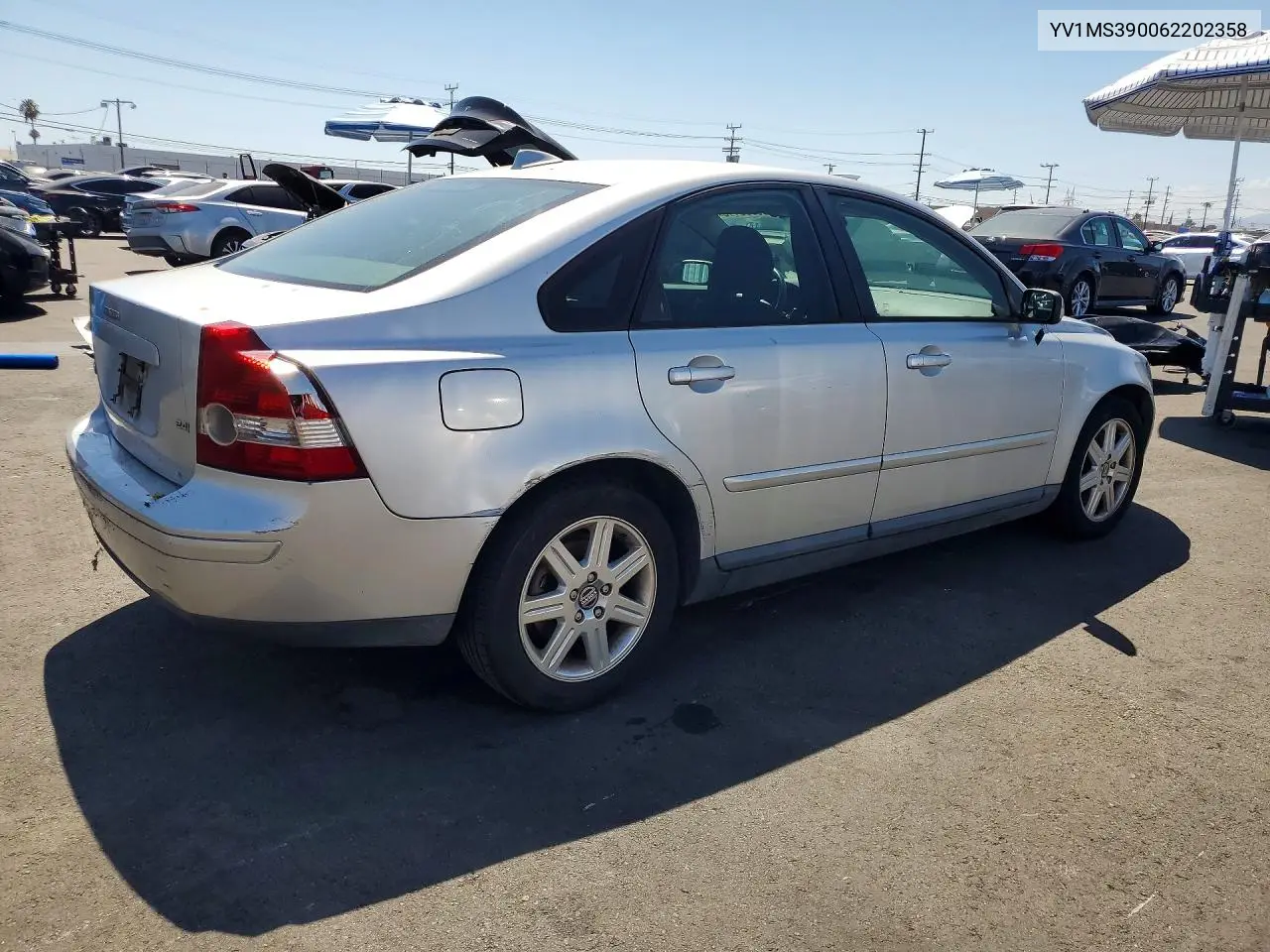 2006 Volvo S40 2.4I VIN: YV1MS390062202358 Lot: 60900116