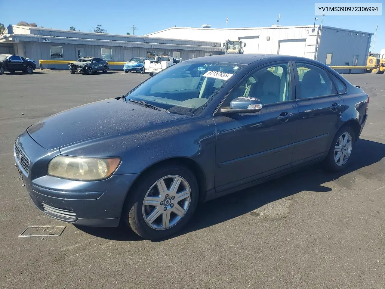 2007 Volvo S40 2.4I VIN: YV1MS390972306994 Lot: 61157836