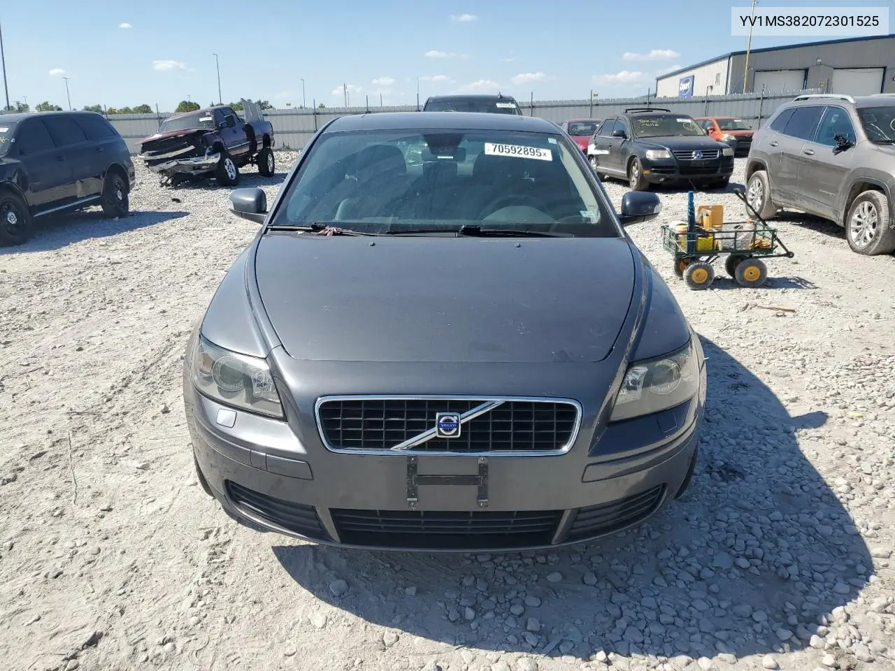 2007 Volvo S40 2.4I VIN: YV1MS382072301525 Lot: 79214605