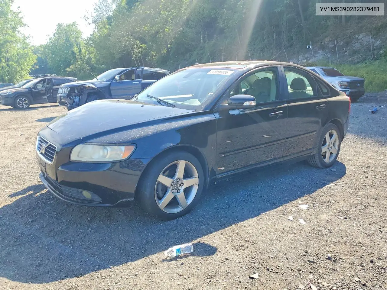 2008 Volvo S40 2.4I VIN: YV1MS390282379481 Lot: 55096886