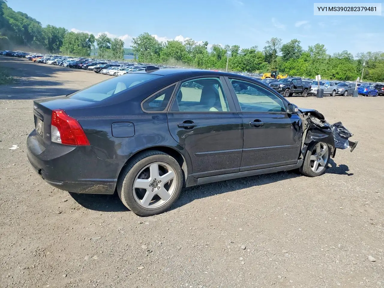 2008 Volvo S40 2.4I VIN: YV1MS390282379481 Lot: 55096886